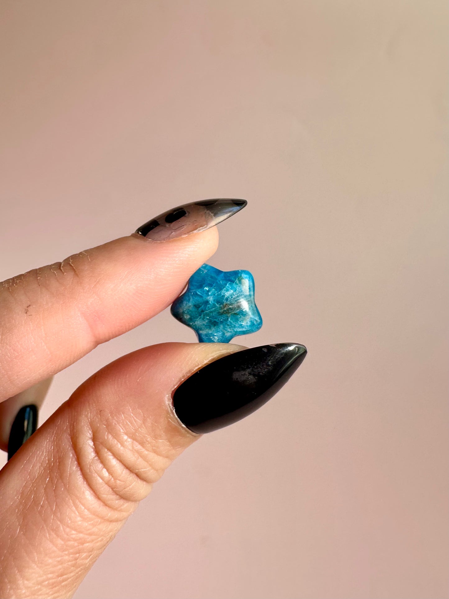 Mini Blue Apatite Star