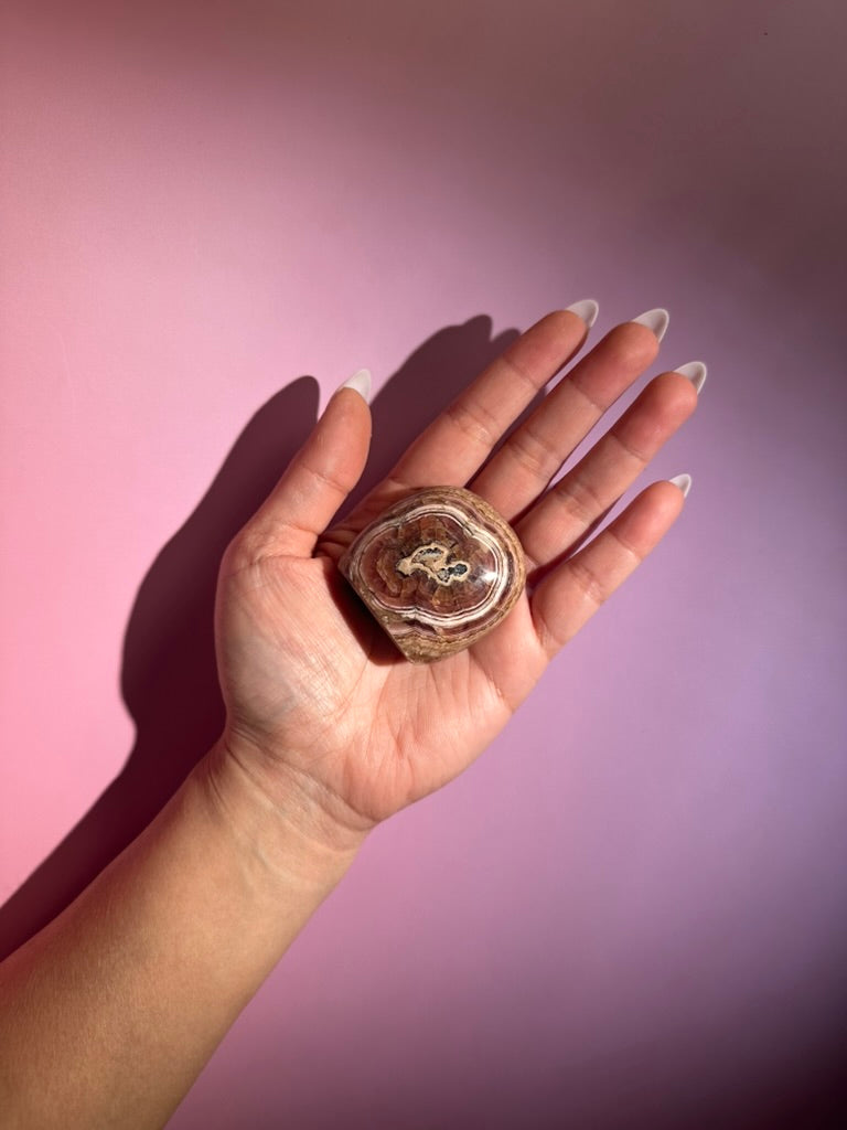 Rhodochrosite Freeform – Option F