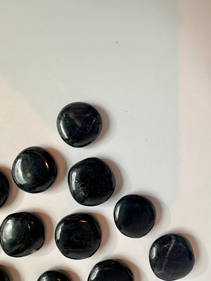 Schorl Black Tourmaline Mini Flat Palm