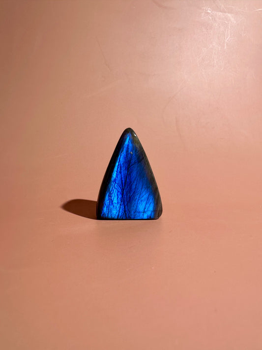 Small Blue Flash Labradorite Standing  Freeform – Option I