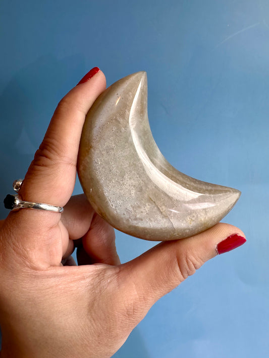 Large Moonstone Moon