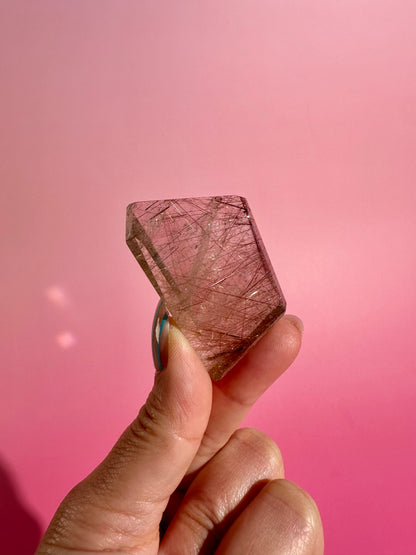 Copper Rutile Quartz Gusher – Option B | Confidence, Transformation & Positive Energy