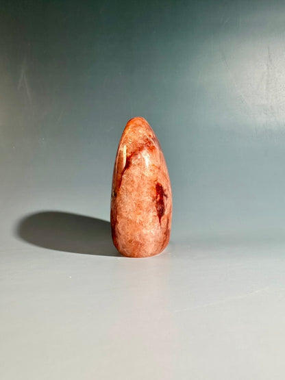 Fire Quartz Standing Freeform Option A | One-of-a-Kind Hematoid Quartz Crystal