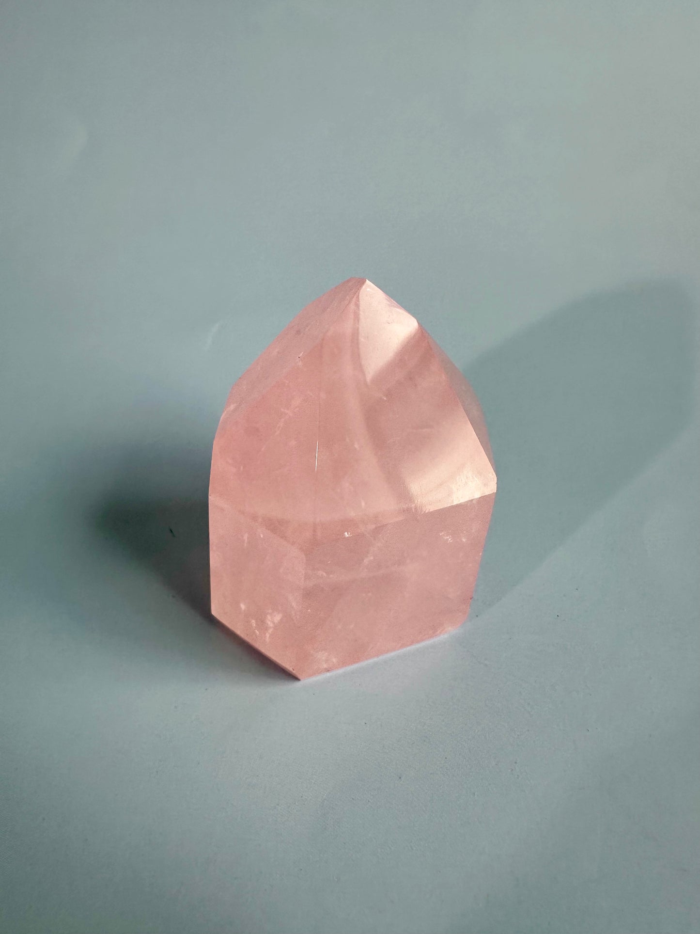 Small Rose Quartz Tower