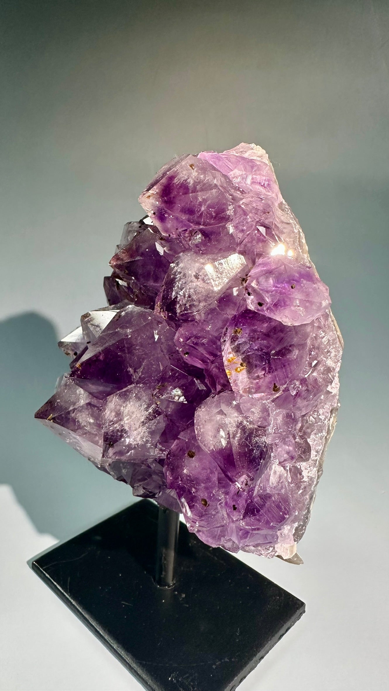 Amethyst Cluster on Stand – Option B