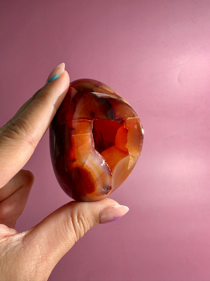 Carnelian Standing Freeform Option O | Strength, Courage & Creative Inspiration Crystal