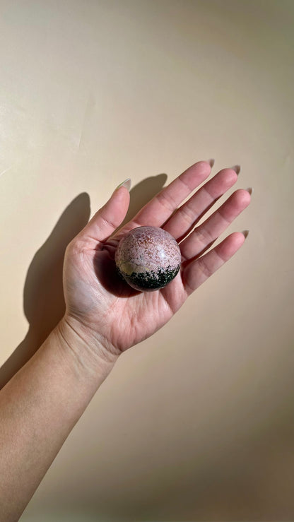 Unicorn Jasper Sphere – Option F