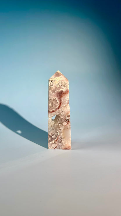 Pink Amethyst Obelisk – Option C