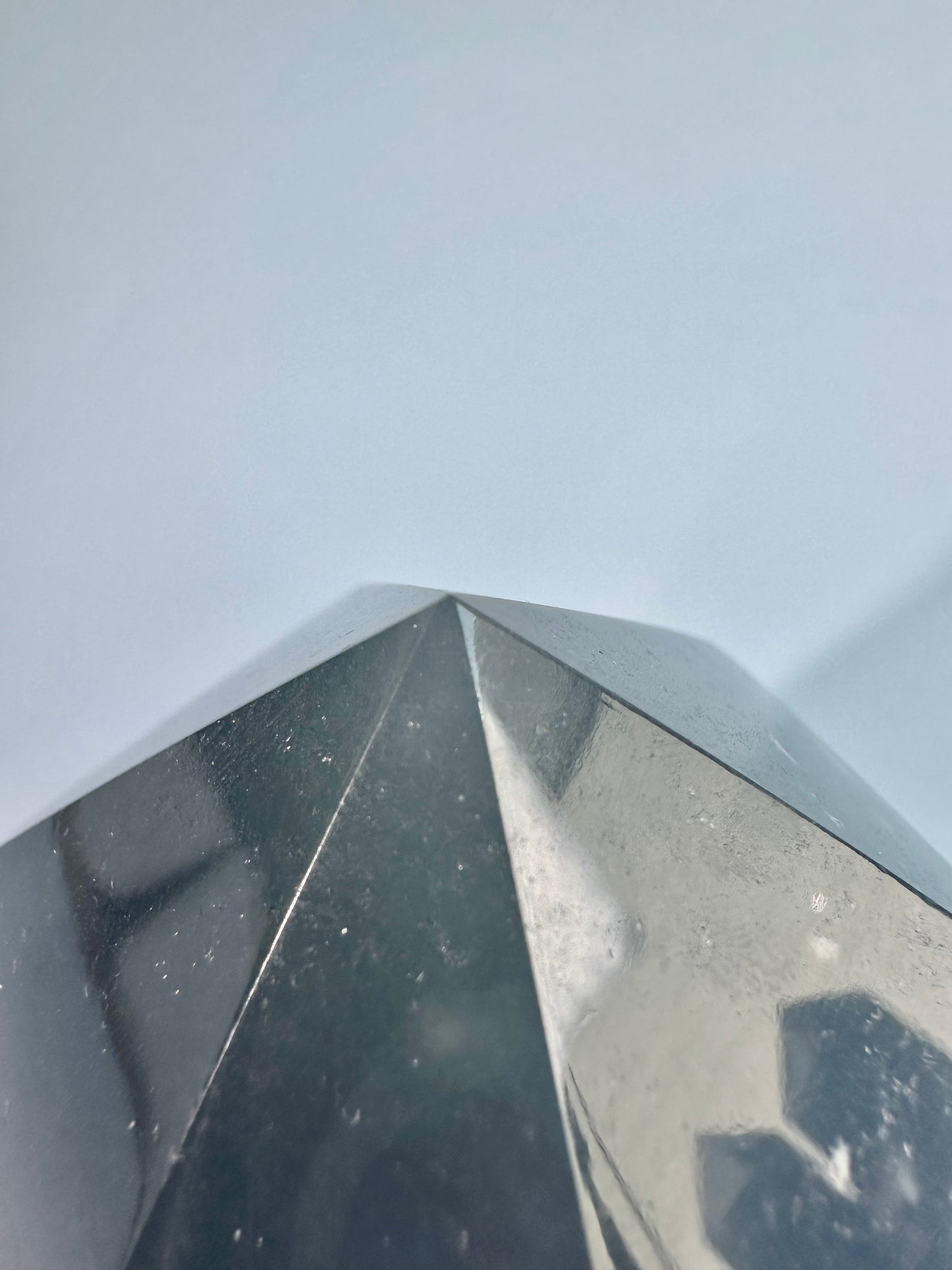 Large Peruvian Snowflake Angelite Tower - B