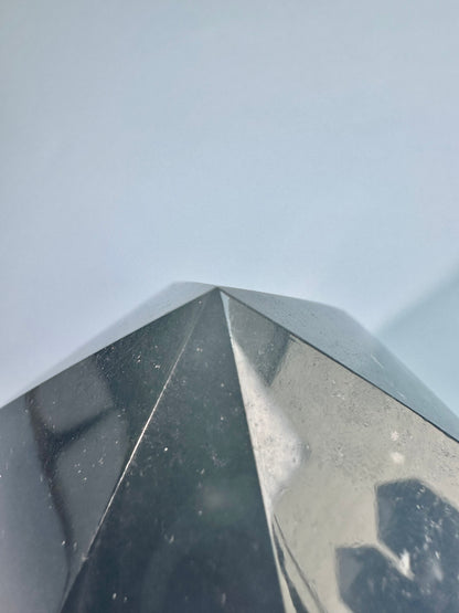 Large Peruvian Snowflake Angelite Tower - B