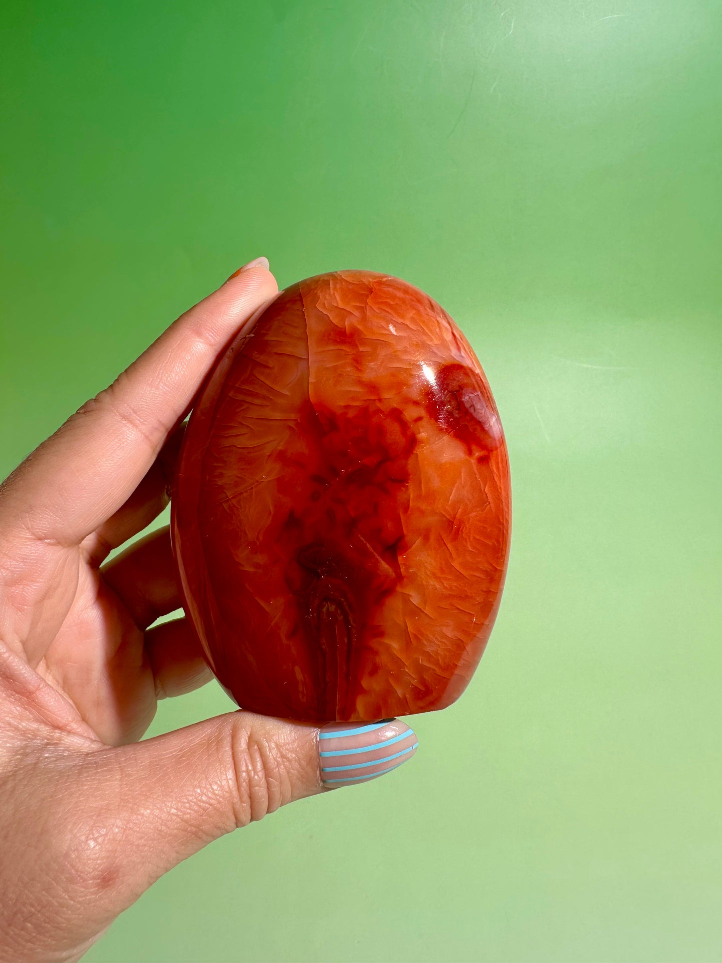 Carnelian Standing Freeform – Option G | Success, Motivation & Empowerment Crystal