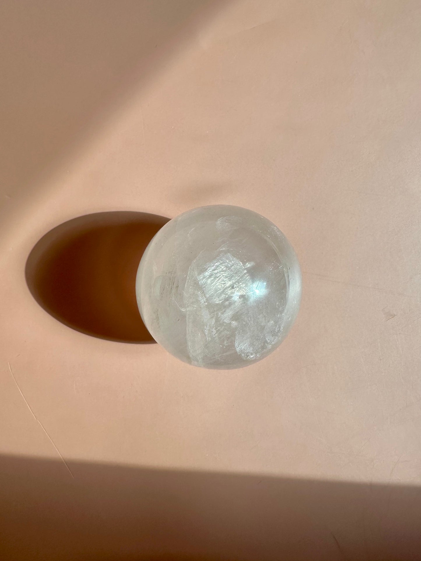 Star Rose Quartz Sphere - D