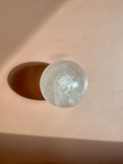 Star Rose Quartz Sphere - D