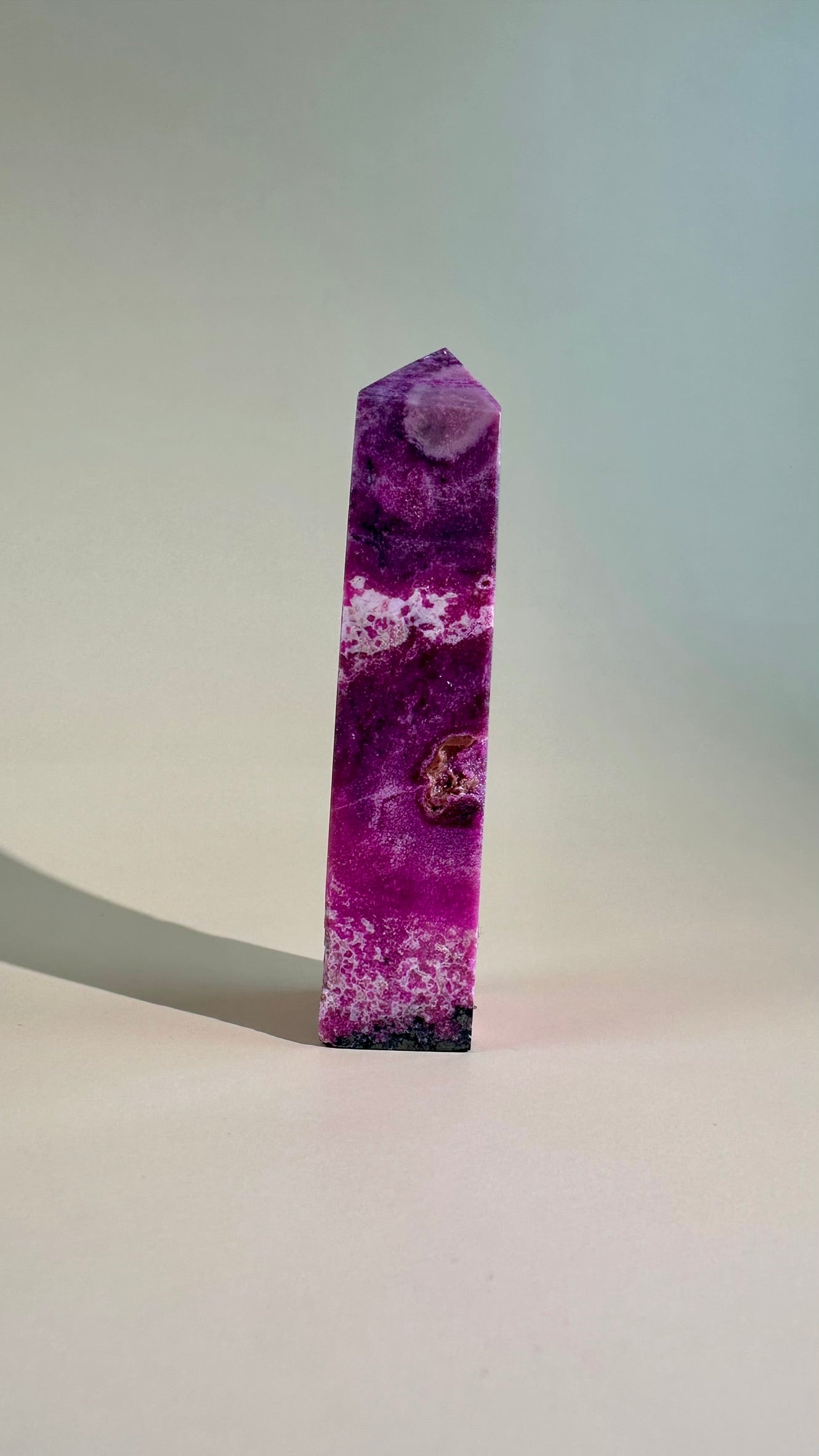 Cobaltoan Calcite Tower – Option D