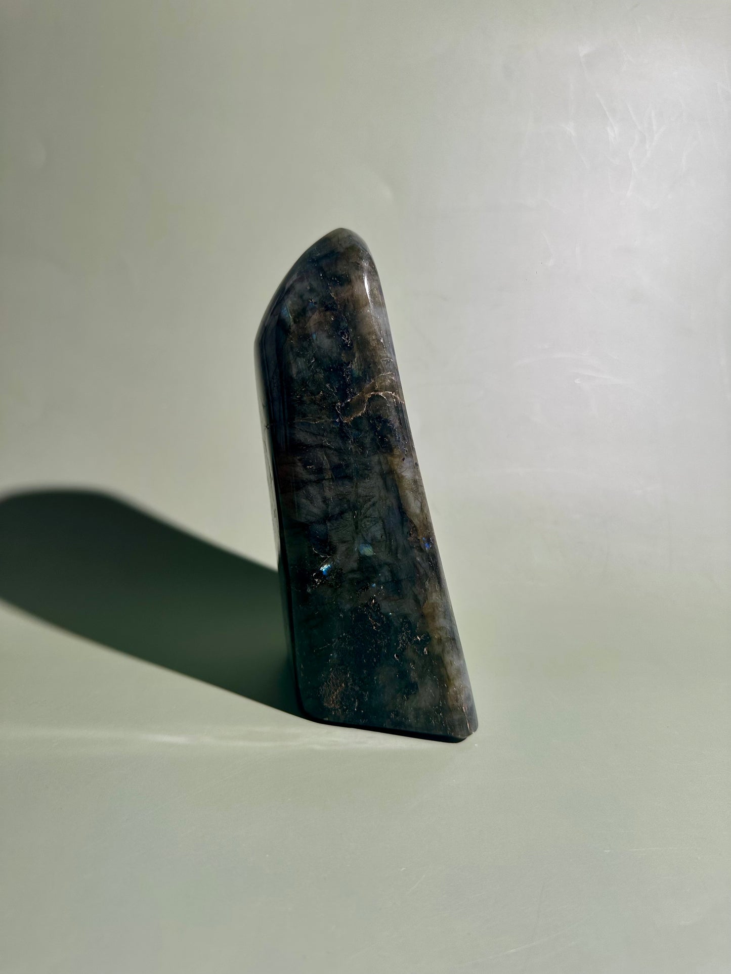 Extra Large Blue Flash Labradorite Standing  Freeform – Option C