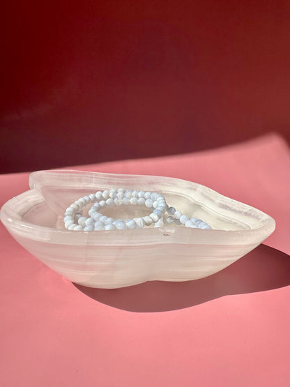 White Onyx Irregular Bowl