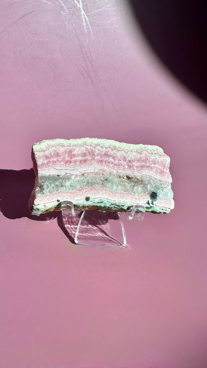 Peruvian Rhodochrosite Slab – Option A