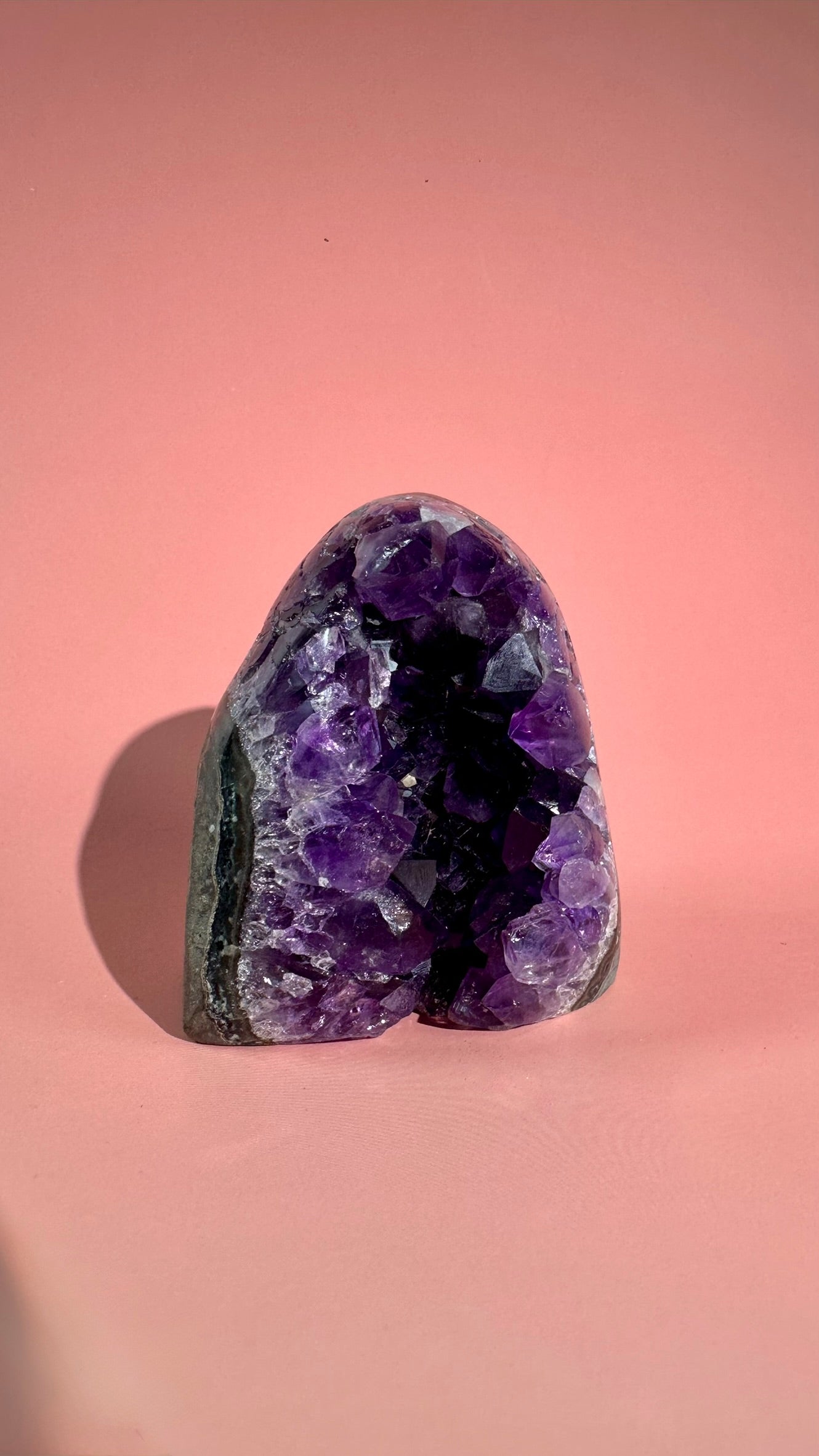 Small Uruguayan Amethyst Cut Base – Option F