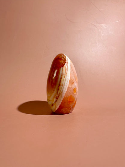 Carnelian Standing Freeform – Option D | Empowerment, Abundance & Confidence Crystal