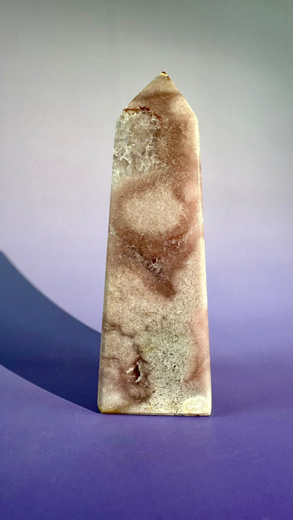 Pink Amethyst Obelisk – Option D