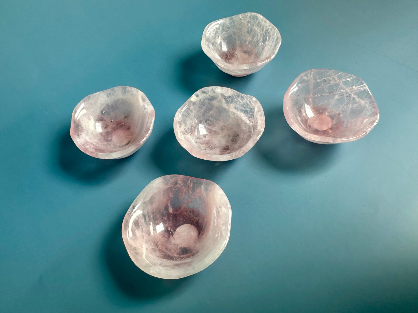 Mini Rose Quartz Bowl