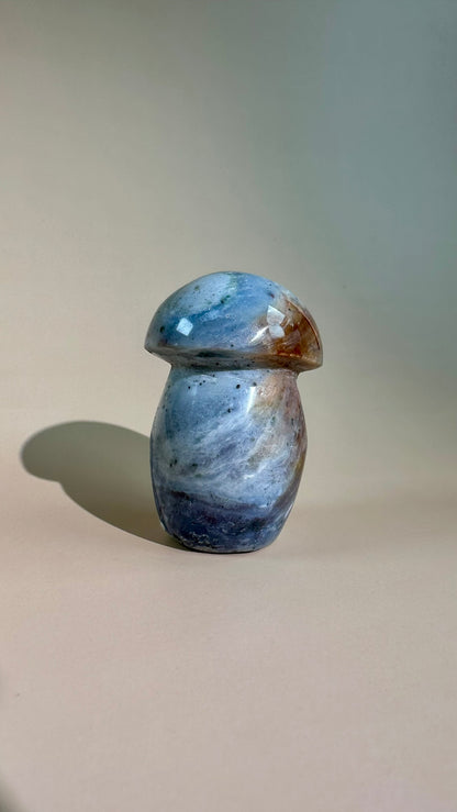 Small Sea Jasper Mushroom – Option D