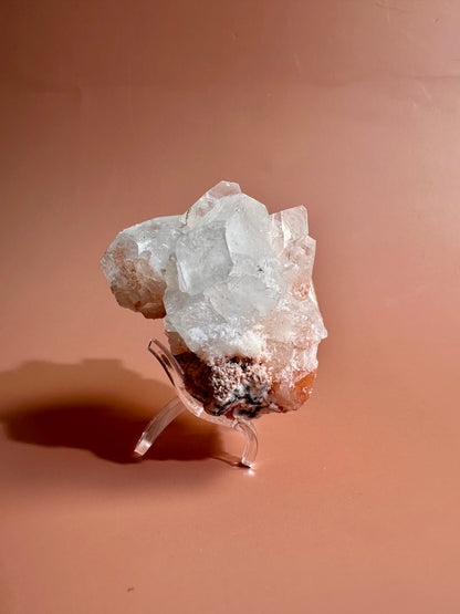 Apophyllite Stilbite Cluster - B