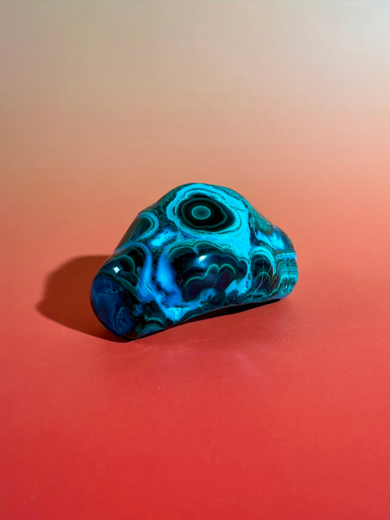 Malachite Chrysocolla Malacolla Polished Specimen Option D | Congo Collector Crystal
