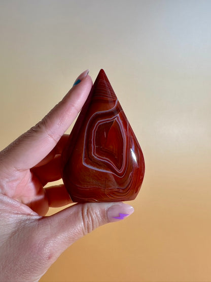 Carnelian Flame Option N | One-of-a-Kind Courage & Vitality Crystal