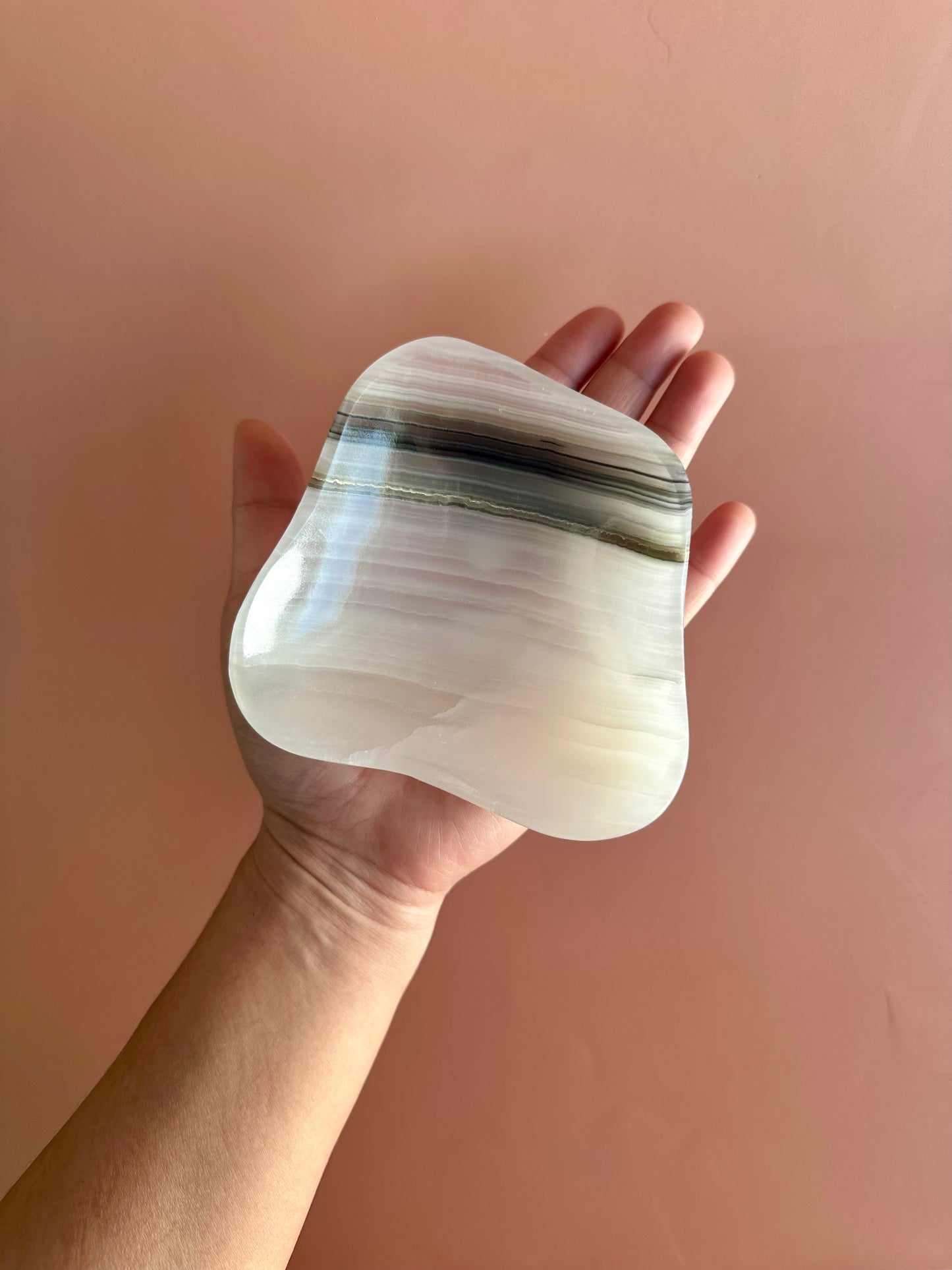 Banded Onyx Irregular Dish