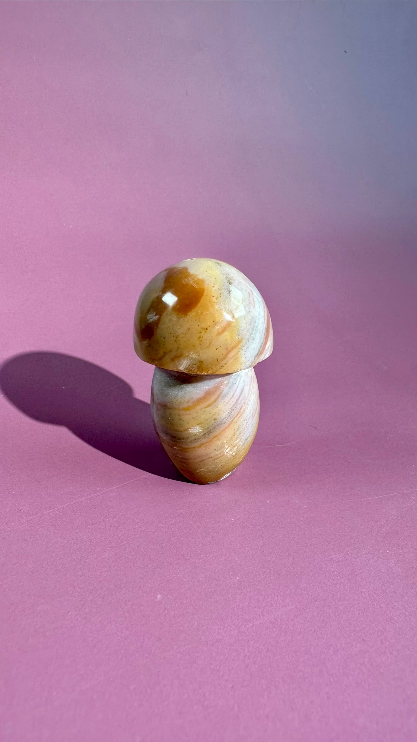 Small Sea Jasper Mushroom – Option C