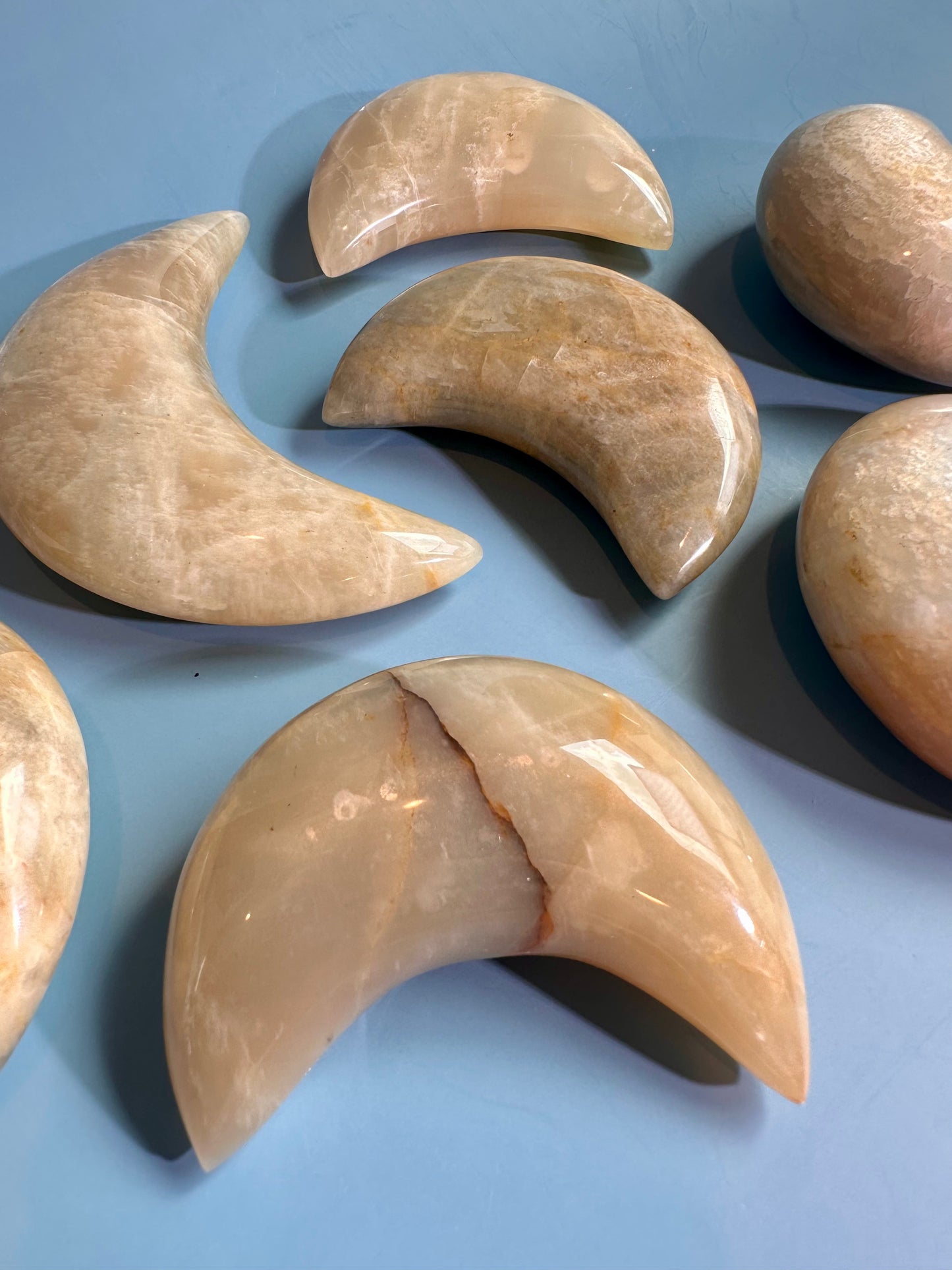 Large Moonstone Moon