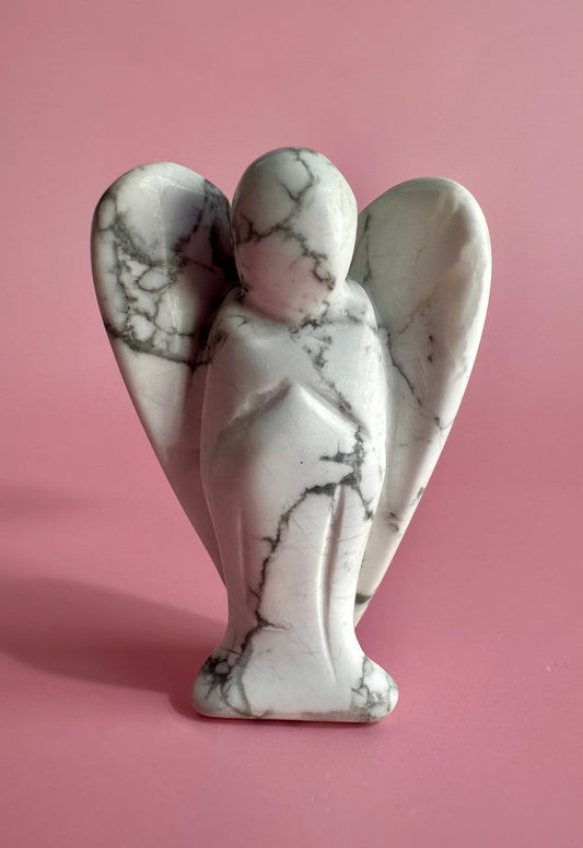 Howlite Angel