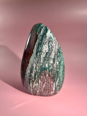 Sea Jasper Freeform Statement Piece