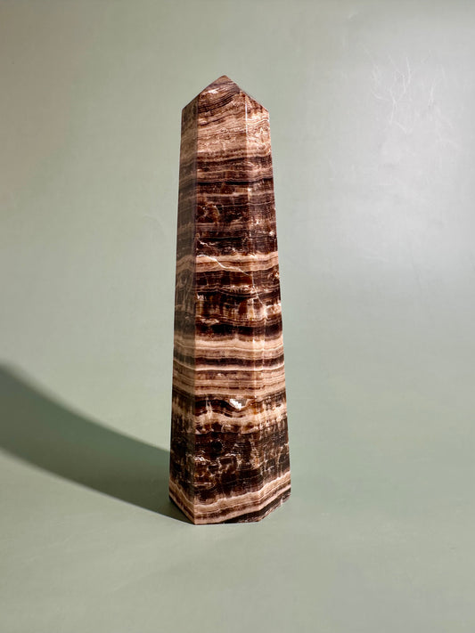 Chocolate Calcite Tower – Option B