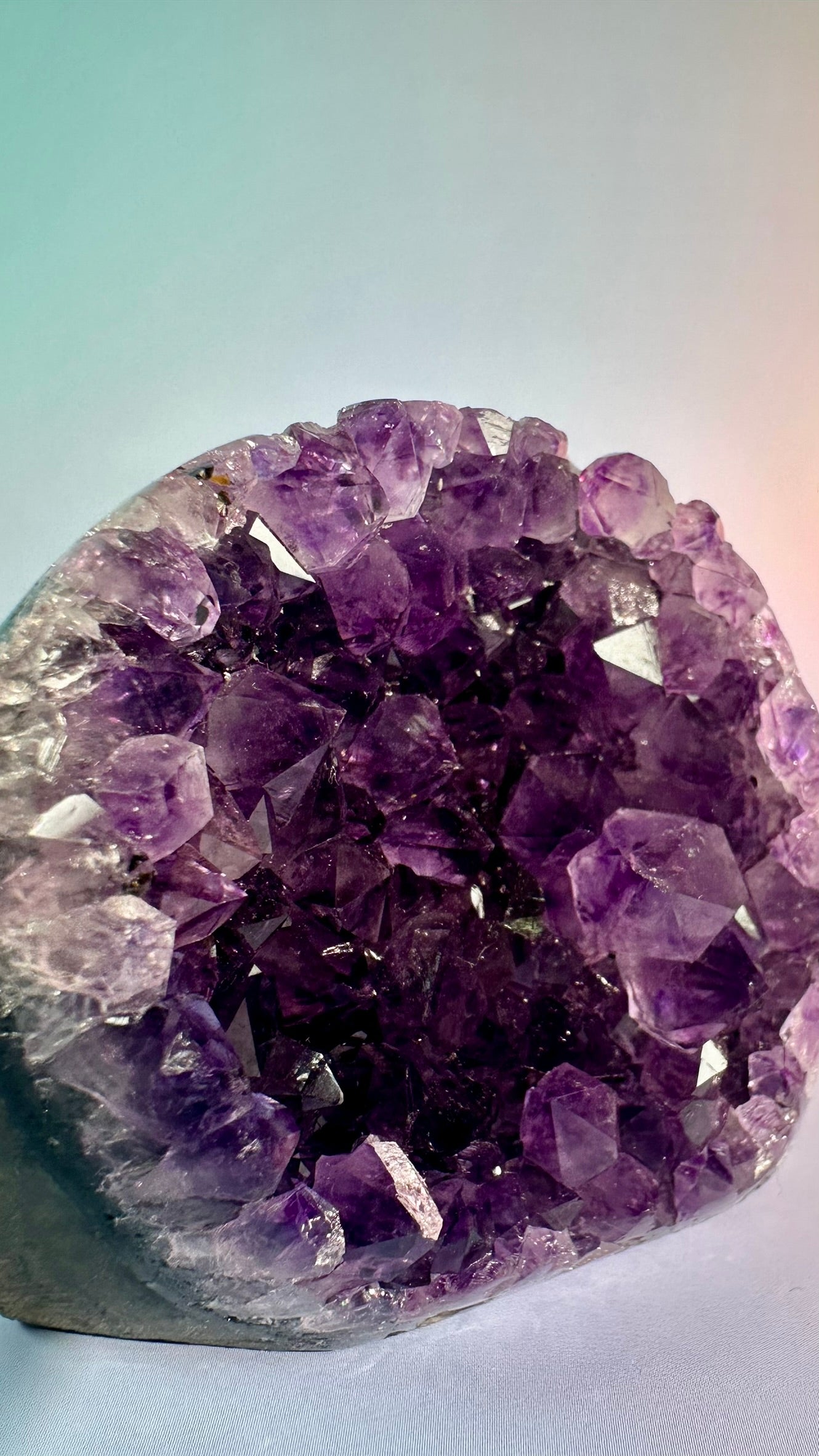 Small Uruguayan Amethyst Cut Base – Option B