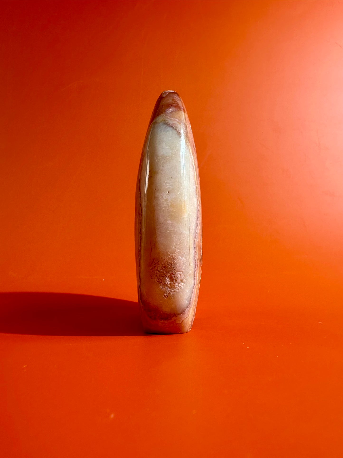 Indonesian Pink Crazy Lace Agate Flame – Option A | Joy, Emotional Healing & Self-Love Crystal