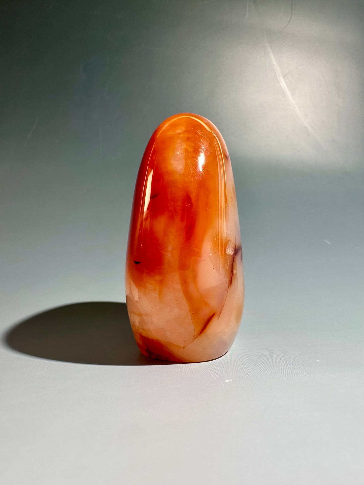 Carnelian Standing Freeform – Option F | Collector Crystal, Passion & Courage Energy