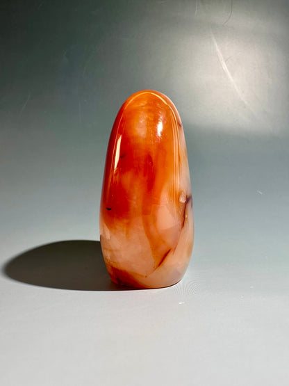 Carnelian Standing Freeform – Option F | Collector Crystal, Passion & Courage Energy
