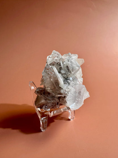 Apophyllite Stilbite Cluster - E