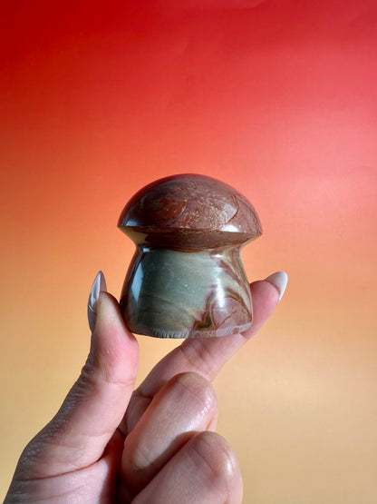 Polychrome Jasper Mushroom – Option A