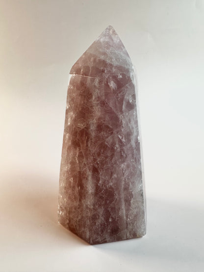 Perfectly Imperfect Rose Quartz Tower Misfit - A