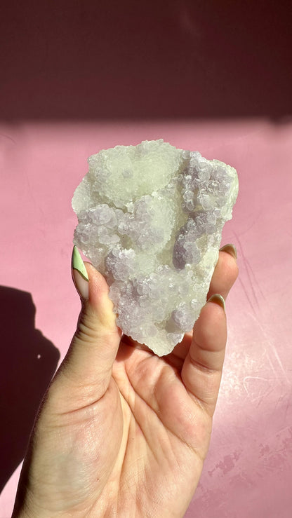 Lavender Fluorite Specimen – Option D