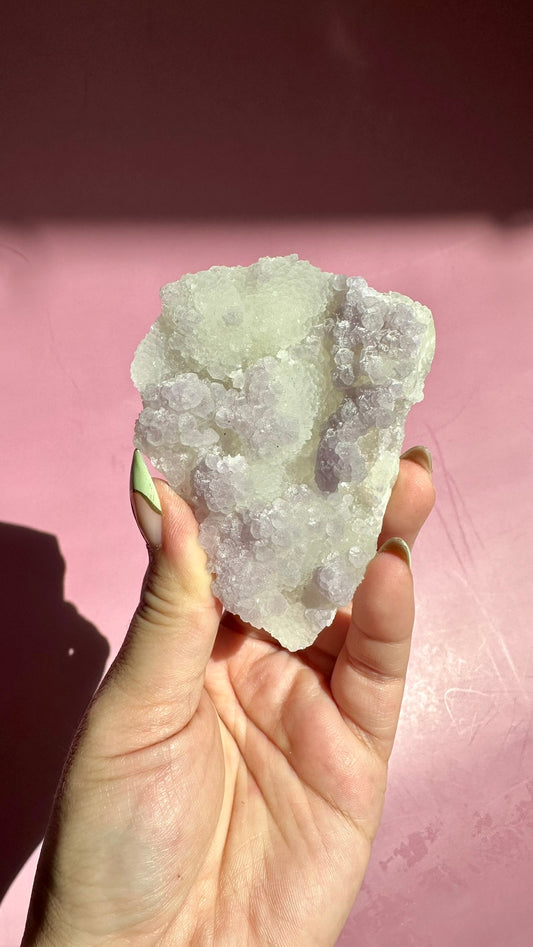 Lavender Fluorite Specimen – Option D