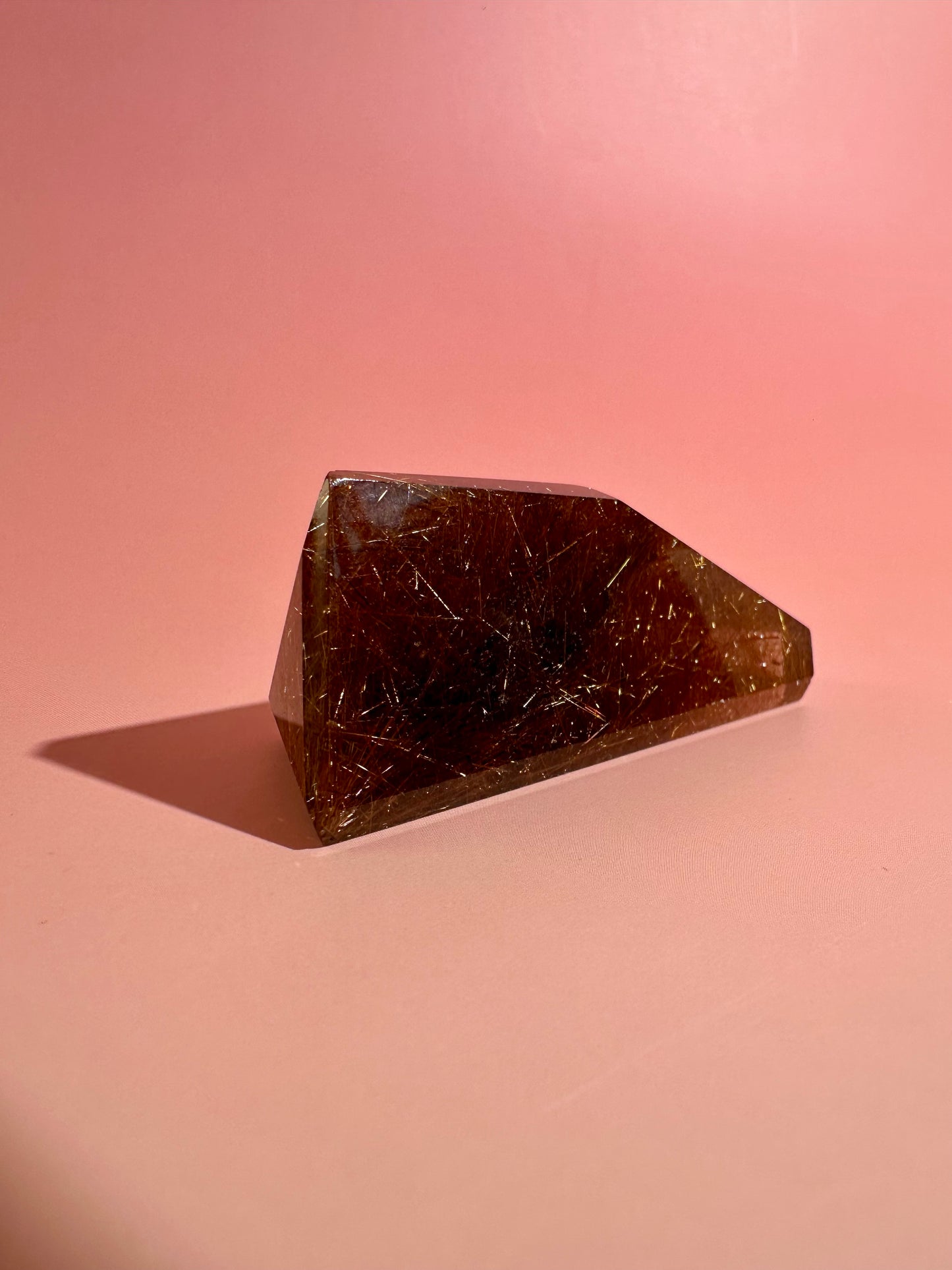 Copper Rutile Quartz Gusher – Option A | Manifestation, Clarity & Amplified Energy