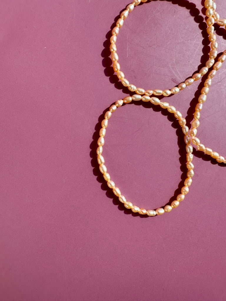 4mm Freshwater Pearl Bracelet | Dainty Pearl Jewelry