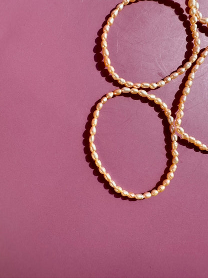 4mm Freshwater Pearl Bracelet | Dainty Pearl Jewelry