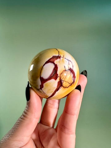 Mookaite Jasper Sphere – C