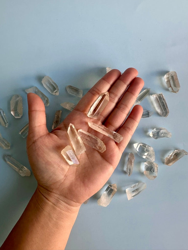 Extra Small Clear Quartz Rough Point