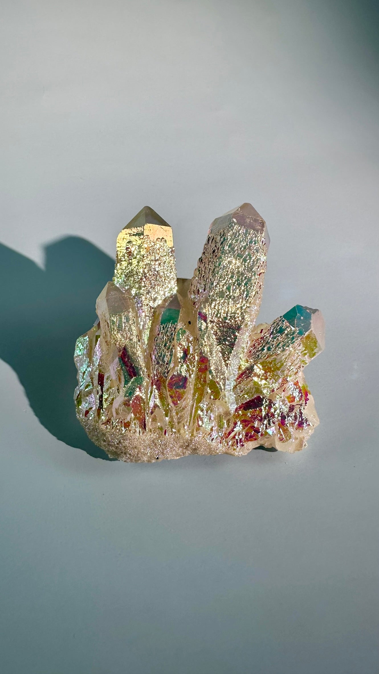 Angel Aura Quartz Cluster – Option B